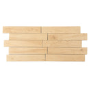 Solstrand White Oak Porcelain Subway Tile 2X12 | Tile Club