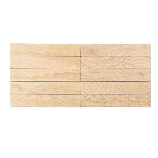 Solstrand White Oak Porcelain Subway Tile 2X12 | Tile Club