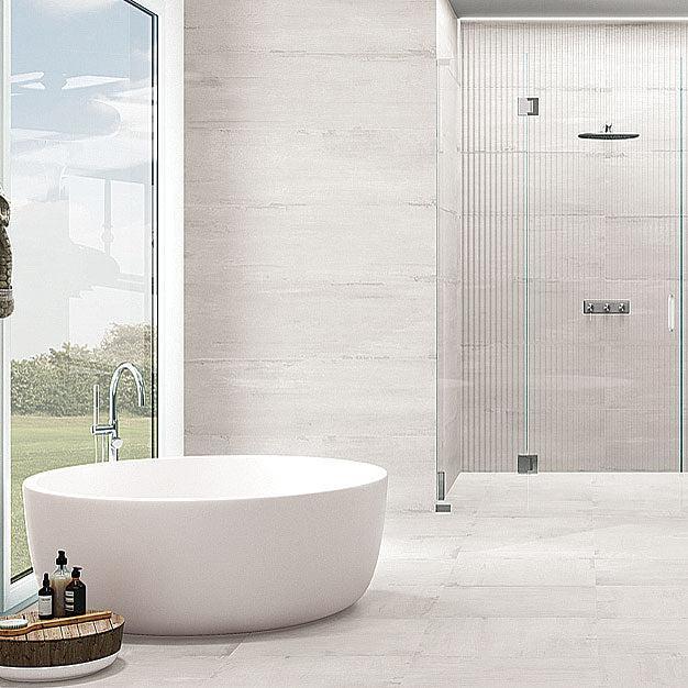 ソルベットs ホワイト Sospiro White Ceramic Tile 12x40 | Tile Club