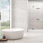 Sospiro White Ceramic Tile 12x40