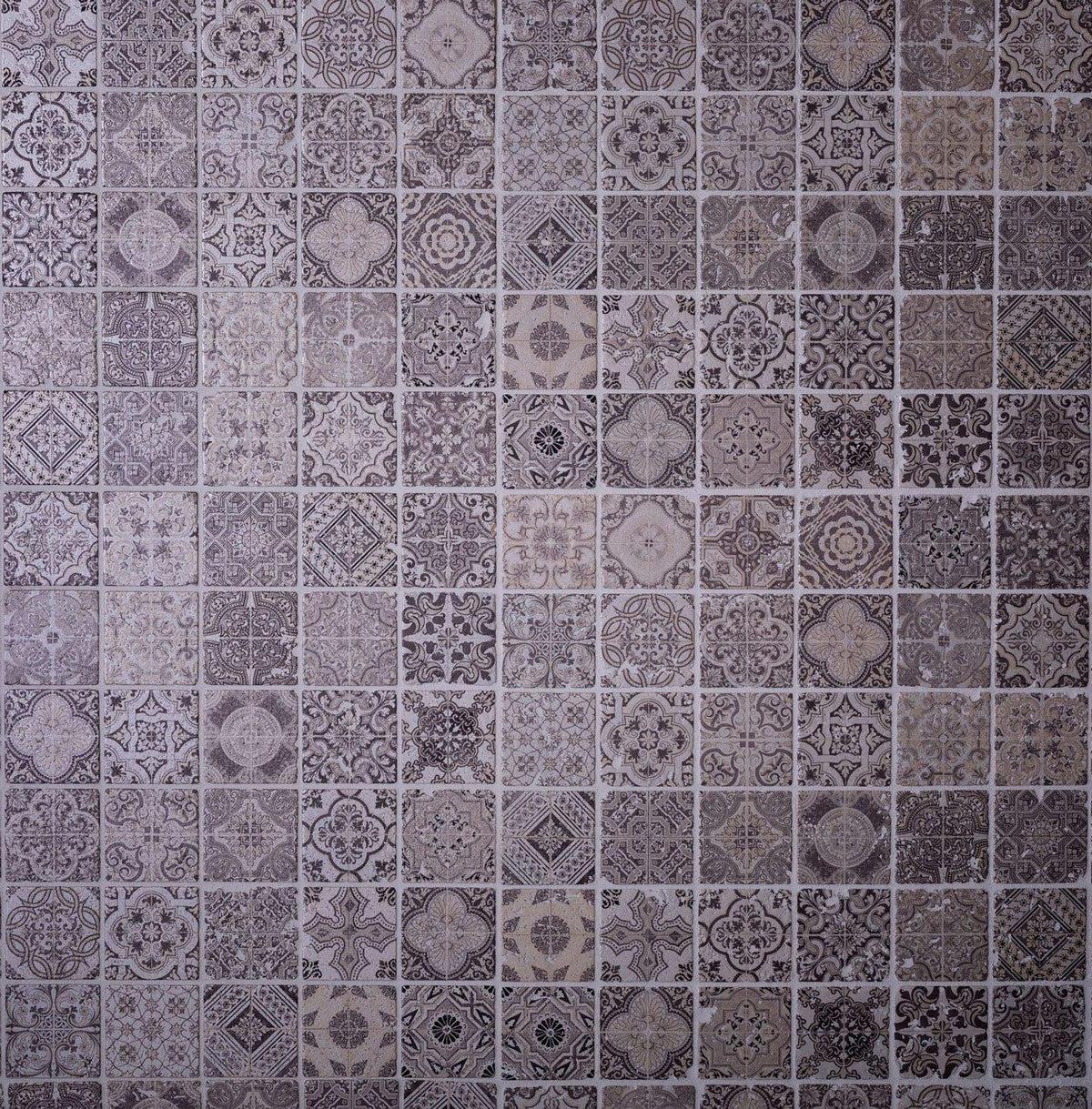 11.8" X 11.8" Spanish Beige Siesta Mosaic Tile Position: 2
