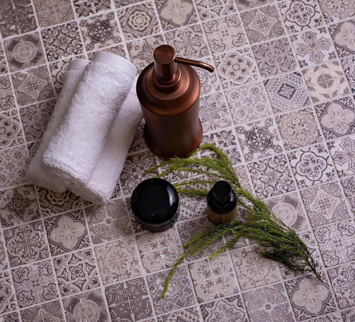 Spanish Beige Siesta Mosaic Tile Position: 3