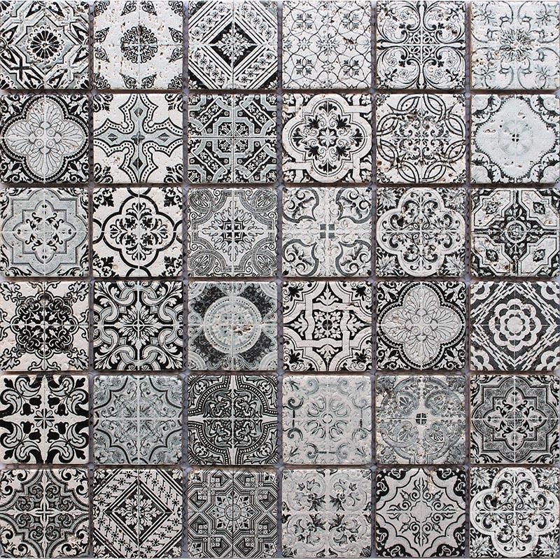 Spanish Grey Siesta Mosaic Tile Sample