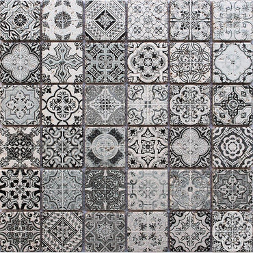 Spanish Grey Siesta Mosaic Tile