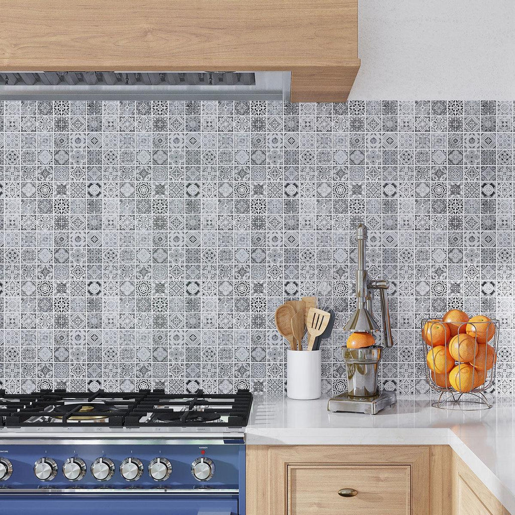 Spanish style kitchen backsplash tile