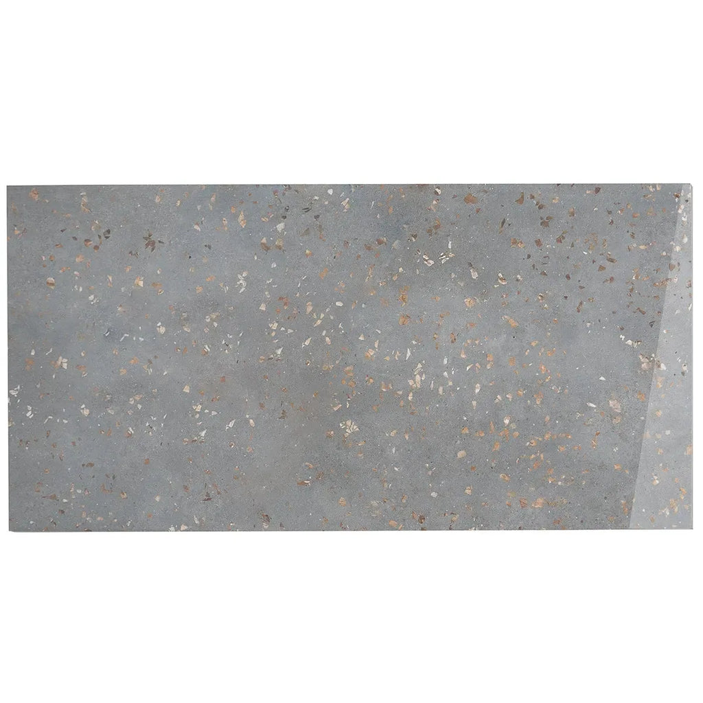 Speckled Concrete Polished Terrazzo Porcelain Tile | Tile Club