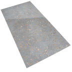 Speckled Concrete Polished Terrazzo Porcelain Tile | Tile Club