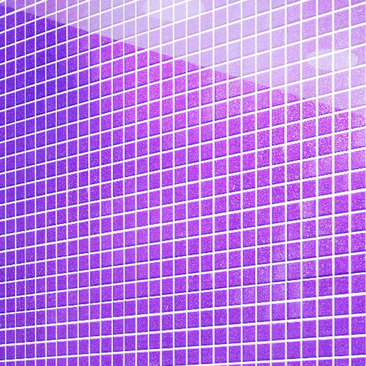 Speckled Deep Blue Squares Glass Pool Tile | Tile Club