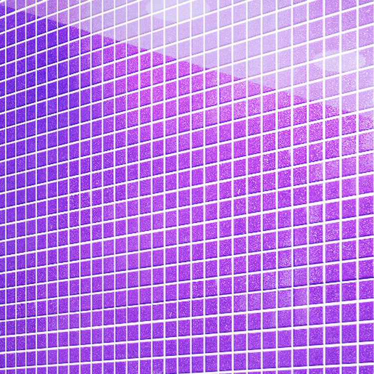 Speckled Deep Blue Squares Glass Pool Tile | Tile Club