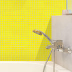 Lemon Yellow Squares Glass Pool Tile | Tile Club