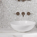 White Scales Mother Of Pearl Mosaic Wall Tile