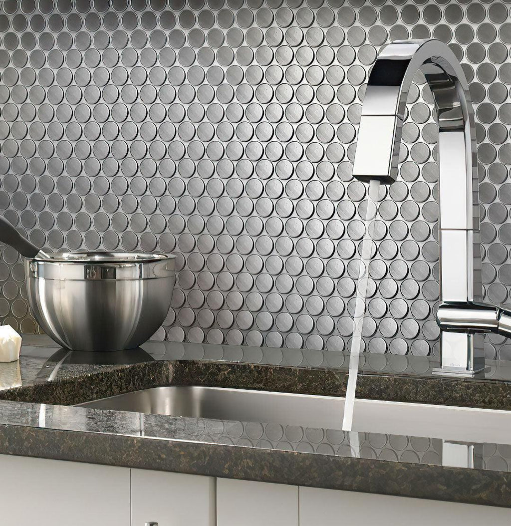 Carreaux de dosseret de cuisine hexagonaux à décoller et à Carreaux de dosseret de cuisine hexagonaux à décoller et à