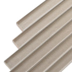 Stardust Ash Pencil Glass Molding | Tile Club