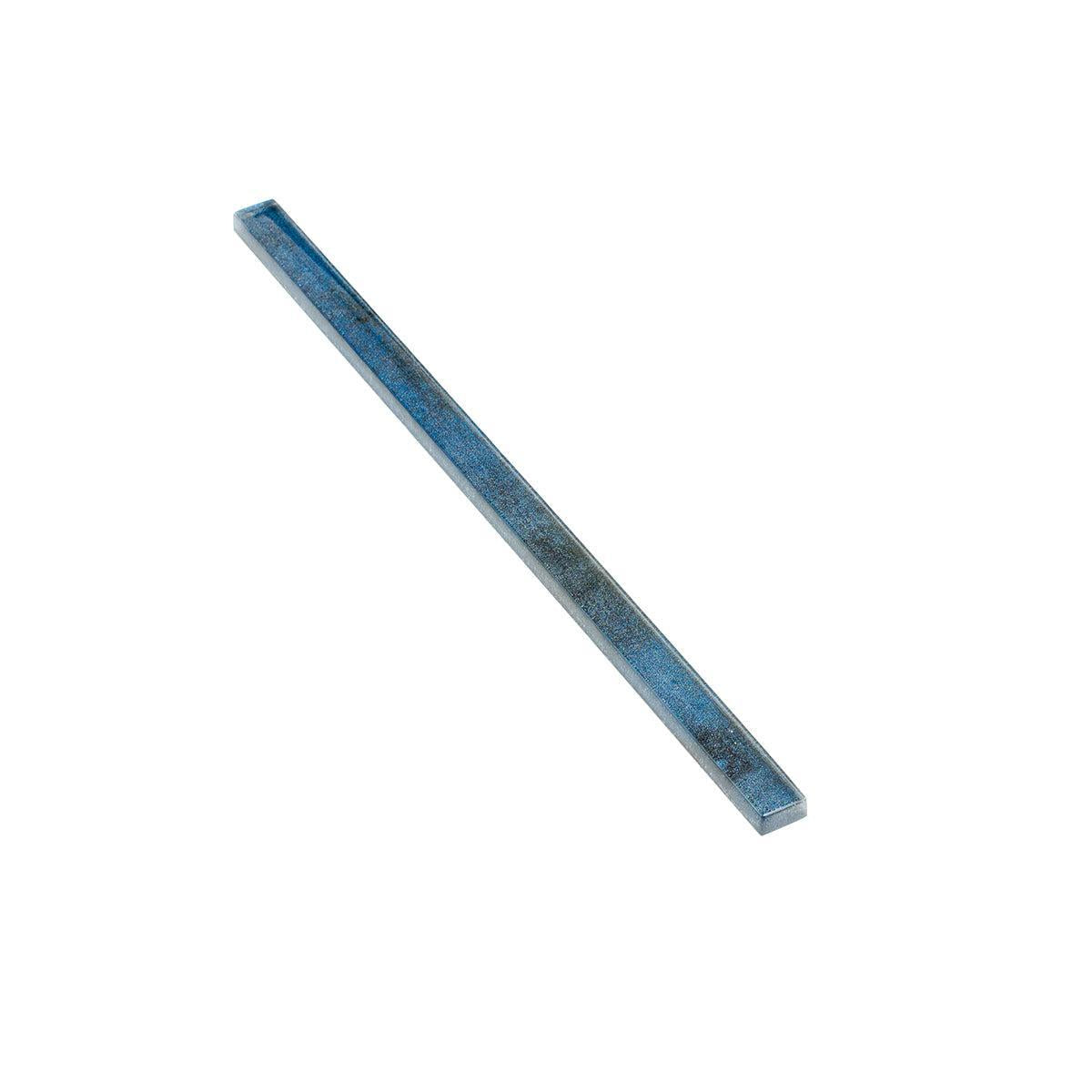 Stardust Blue Pencil Glass Molding | Tile Club