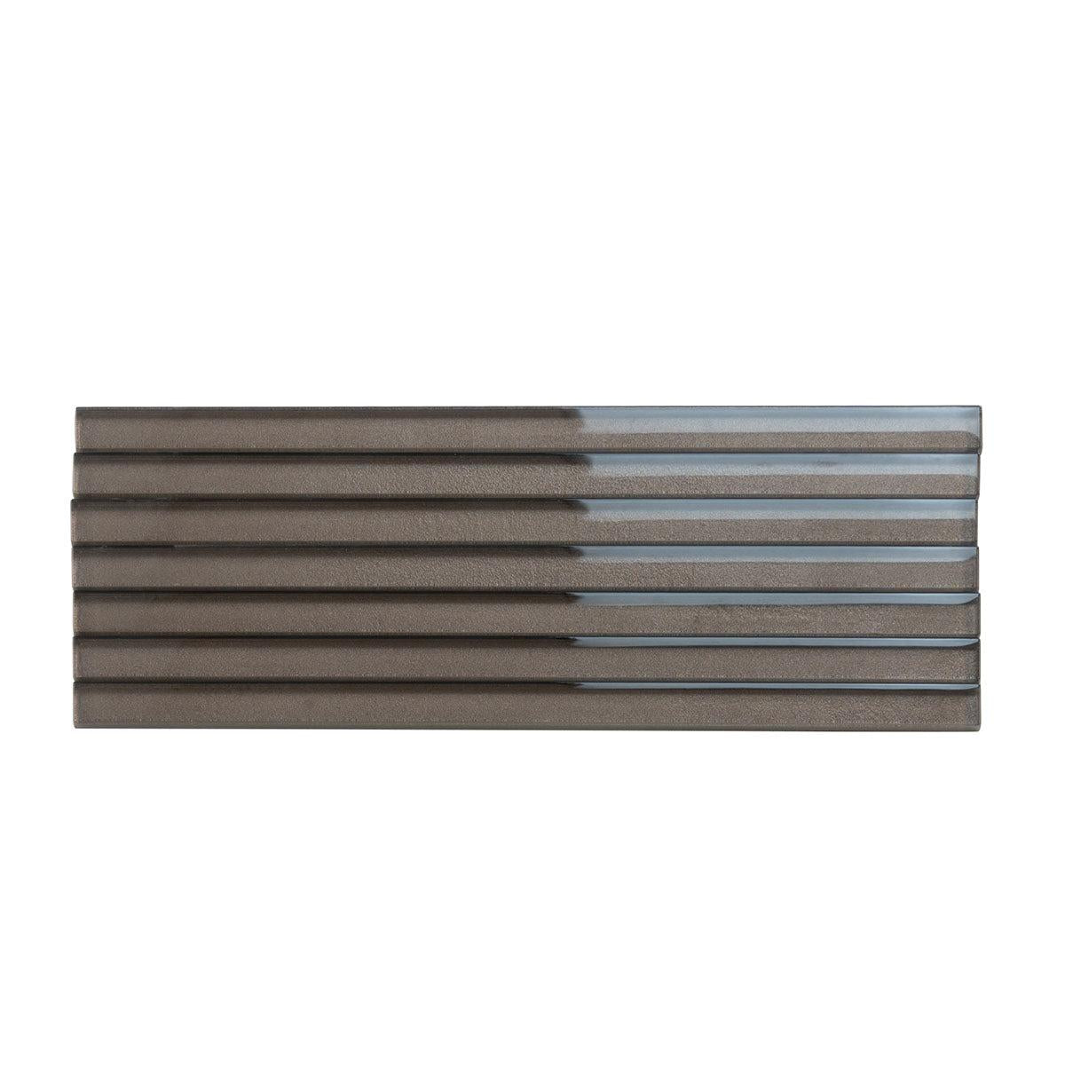Stardust Dark Pencil Glass Molding | Tile Club