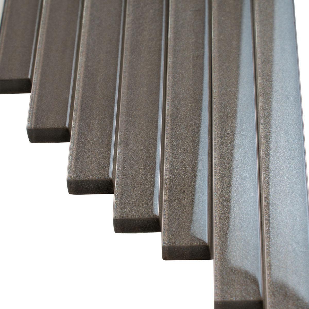 Stardust Dark Pencil Glass Molding | Tile Club