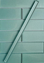 blue glass subway tile