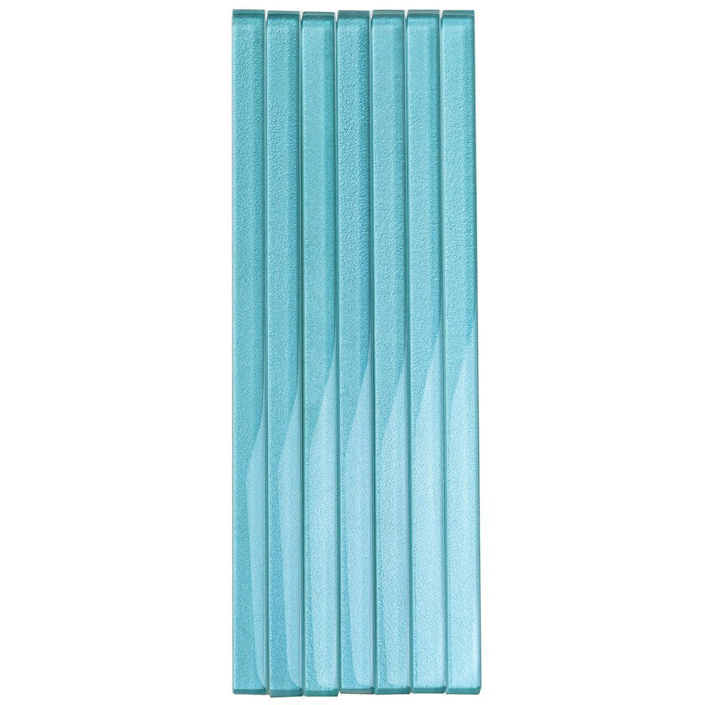 Stardust Marine Pencil Glass Molding | Tile Club