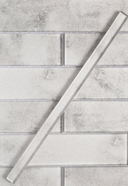 Stardust Mineral 2X8 Glass Mosaic Tile Position: 3