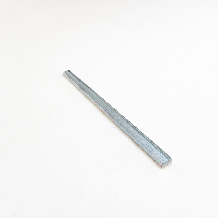 Stardust Pewter Pencil Glass Molding | Tile Club