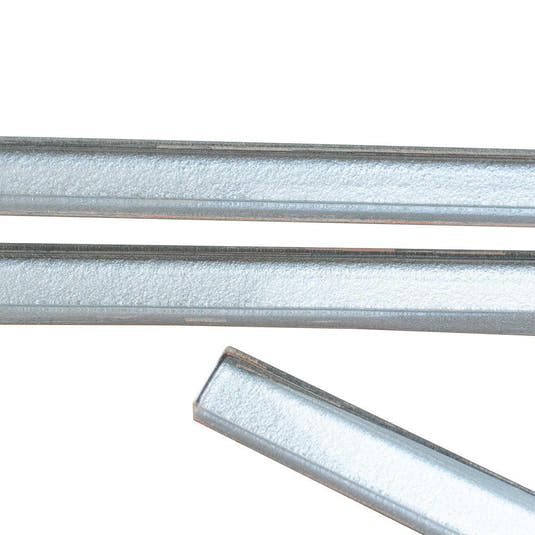 Stardust Pewter Pencil Glass Molding | Tile Club