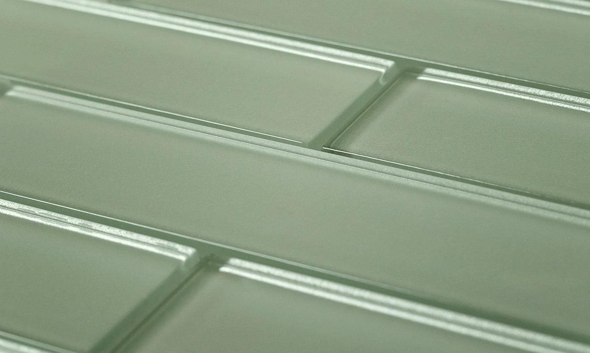 green glass subway tiles