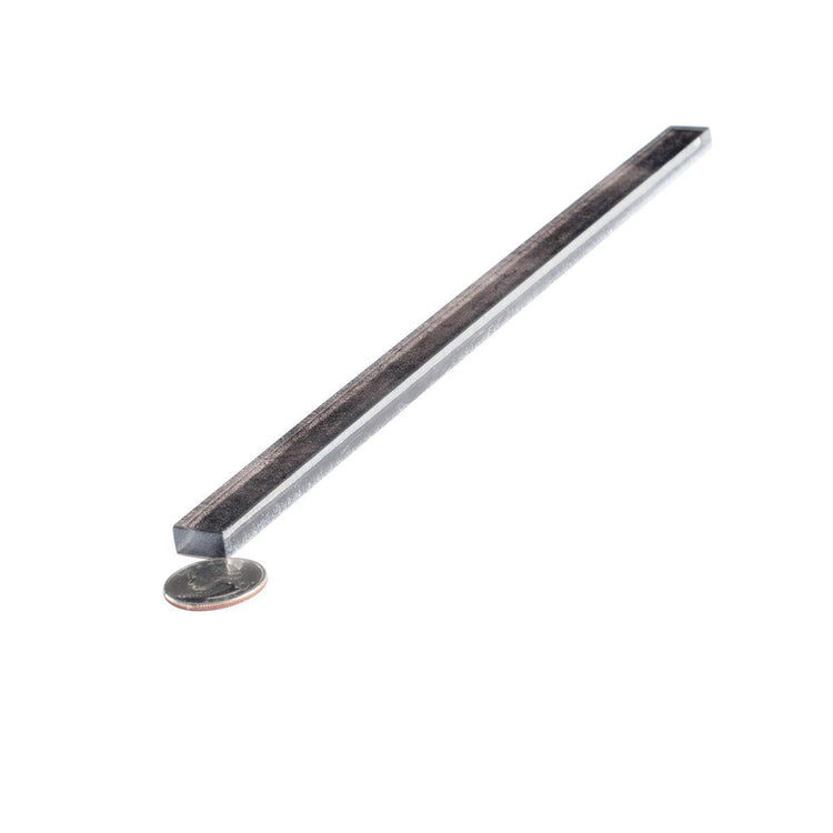 Stardust Suede Pencil Glass Molding | Tile Club