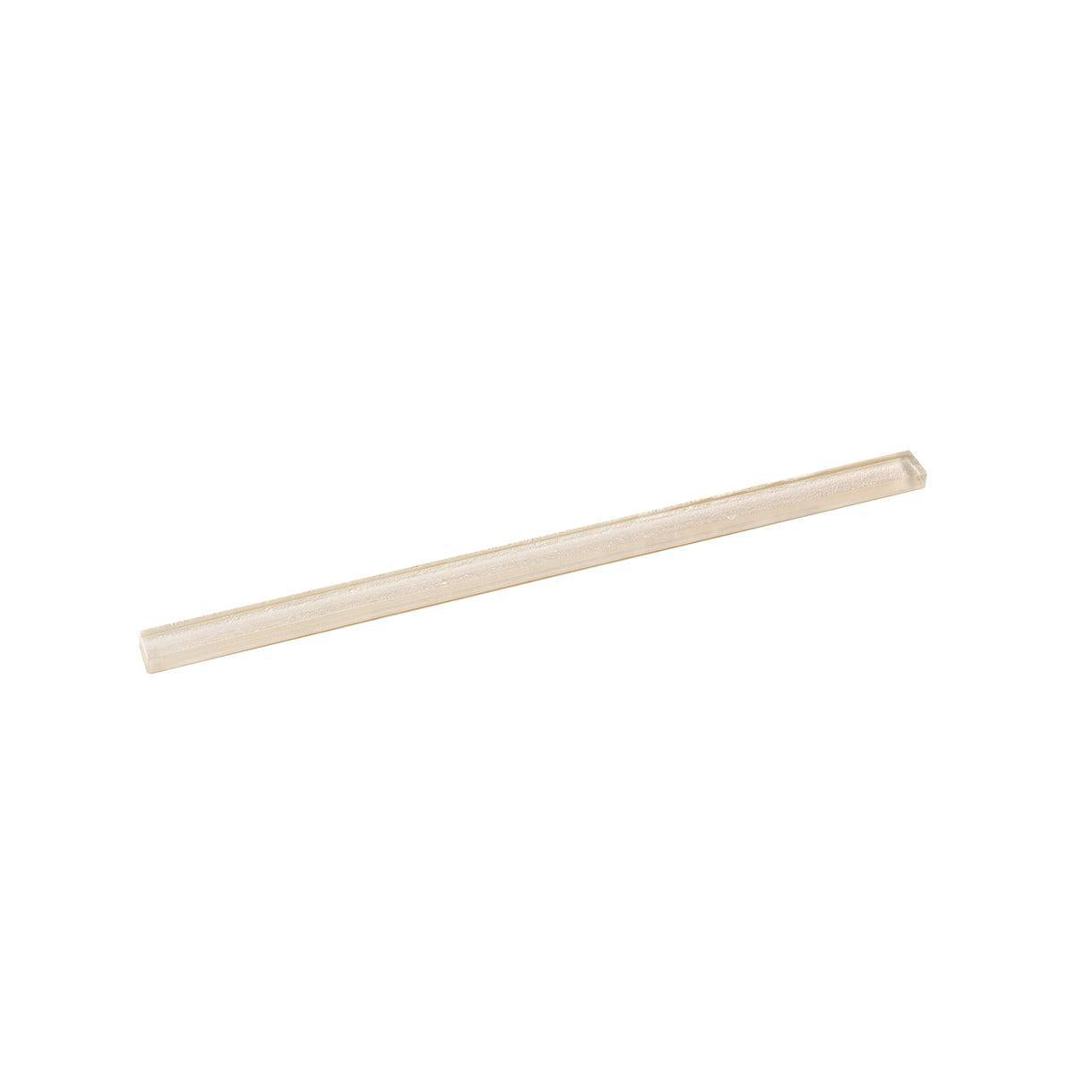 Stardust White Pencil Glass Molding | Tile Club