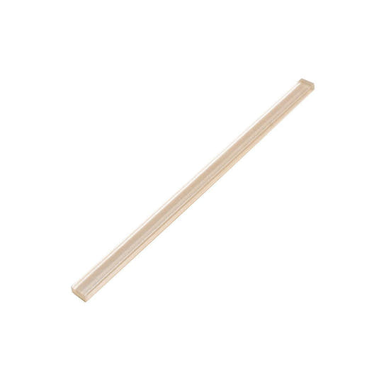 Stardust White Pencil Glass Molding | Tile Club