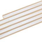Stardust White Pencil Glass Molding | Tile Club