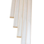 Stardust White Pencil Glass Molding | Tile Club