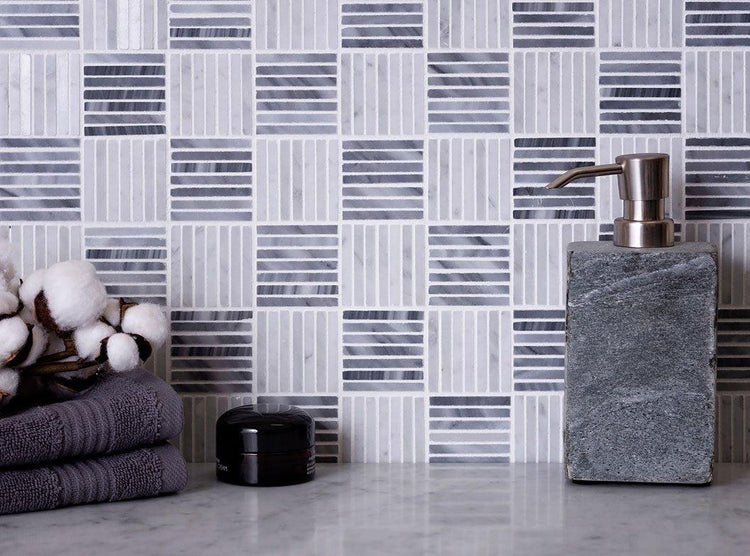 Bardiglio Marble Mosaic