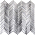 Sticks Equator Marble Polished Mosaic Tile | Tile Club