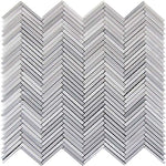 Sticks Equator Marble Polished Mosaic Tile | Tile Club