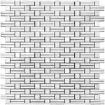 stipa white mosaic tile