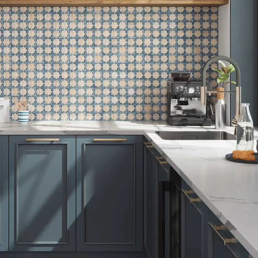 Sultana Celeste Blue Porcelain Tile 12x22 | Tile Club