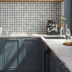 Sultana Celeste Blue Porcelain Tile 12x22 | Tile Club