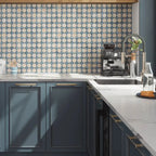 Sultana Celeste Blue Porcelain Tile 12x22 | Tile Club