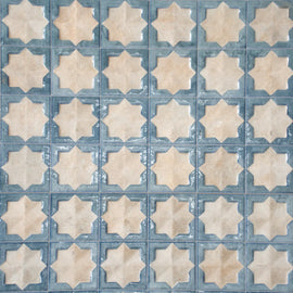 Sultana Celeste Blue Porcelain Tile 12x22 Sample