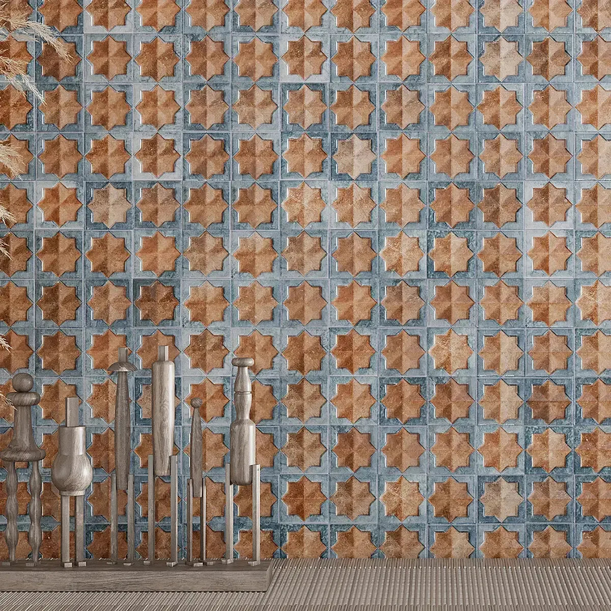 Sultana Celeste Earth and Sky Porcelain Tile 12x22