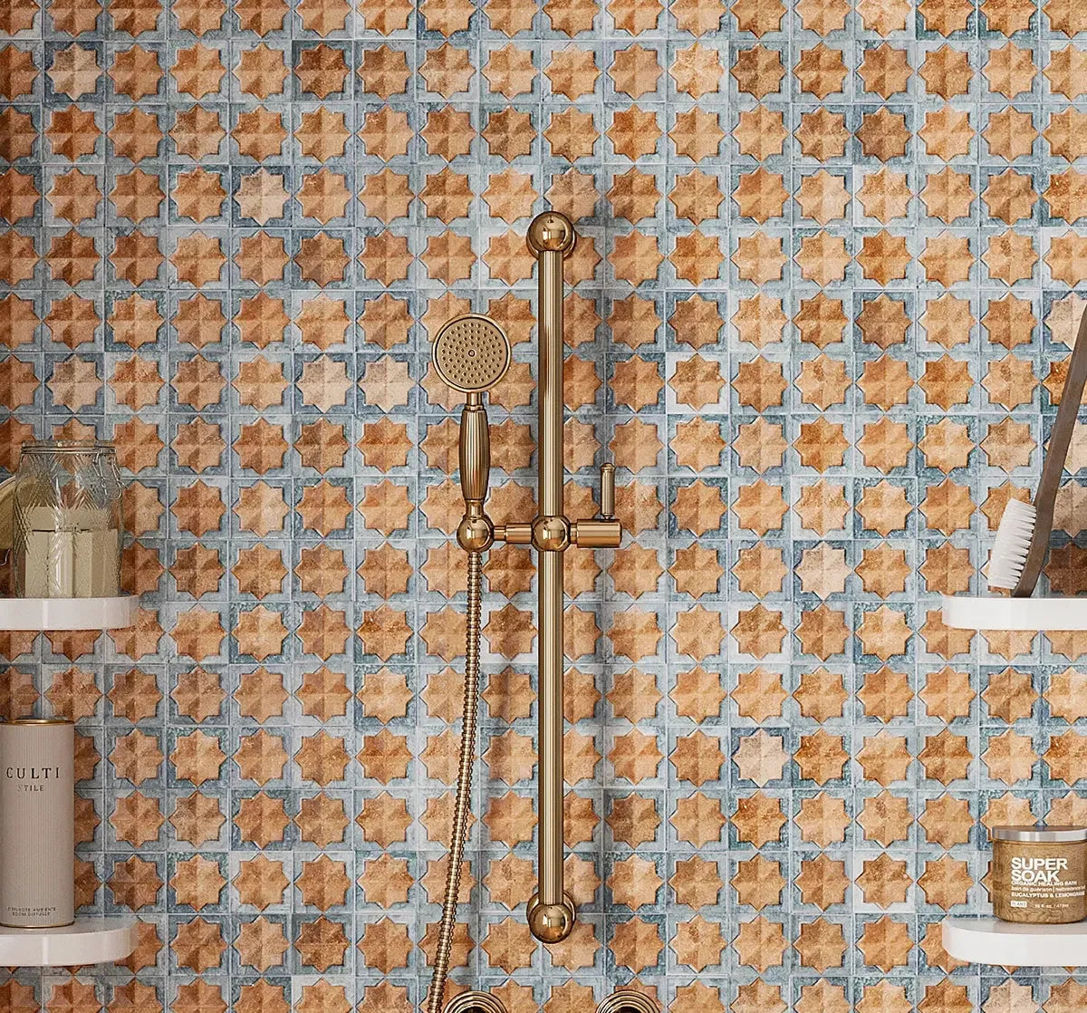 Sultana Celeste Earth and Sky Porcelain Tile 12x22 | Tile Club