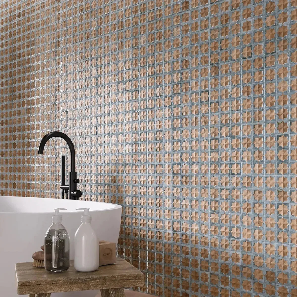 Sultana Celeste Earth and Sky Porcelain Tile 12x22 | Tile Club