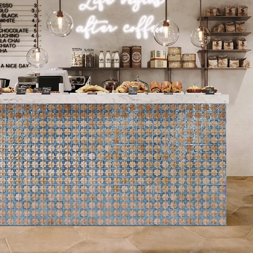 Sultana Celeste Earth and Sky Porcelain Tile 12x22 | Tile Club