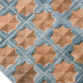 Sultana Celeste Earth and Sky Porcelain Tile 12x22 Sample