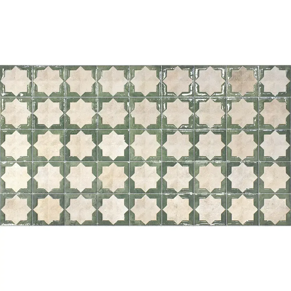 Sultana Celeste Green Porcelain Tile 12x22 | Tile Club