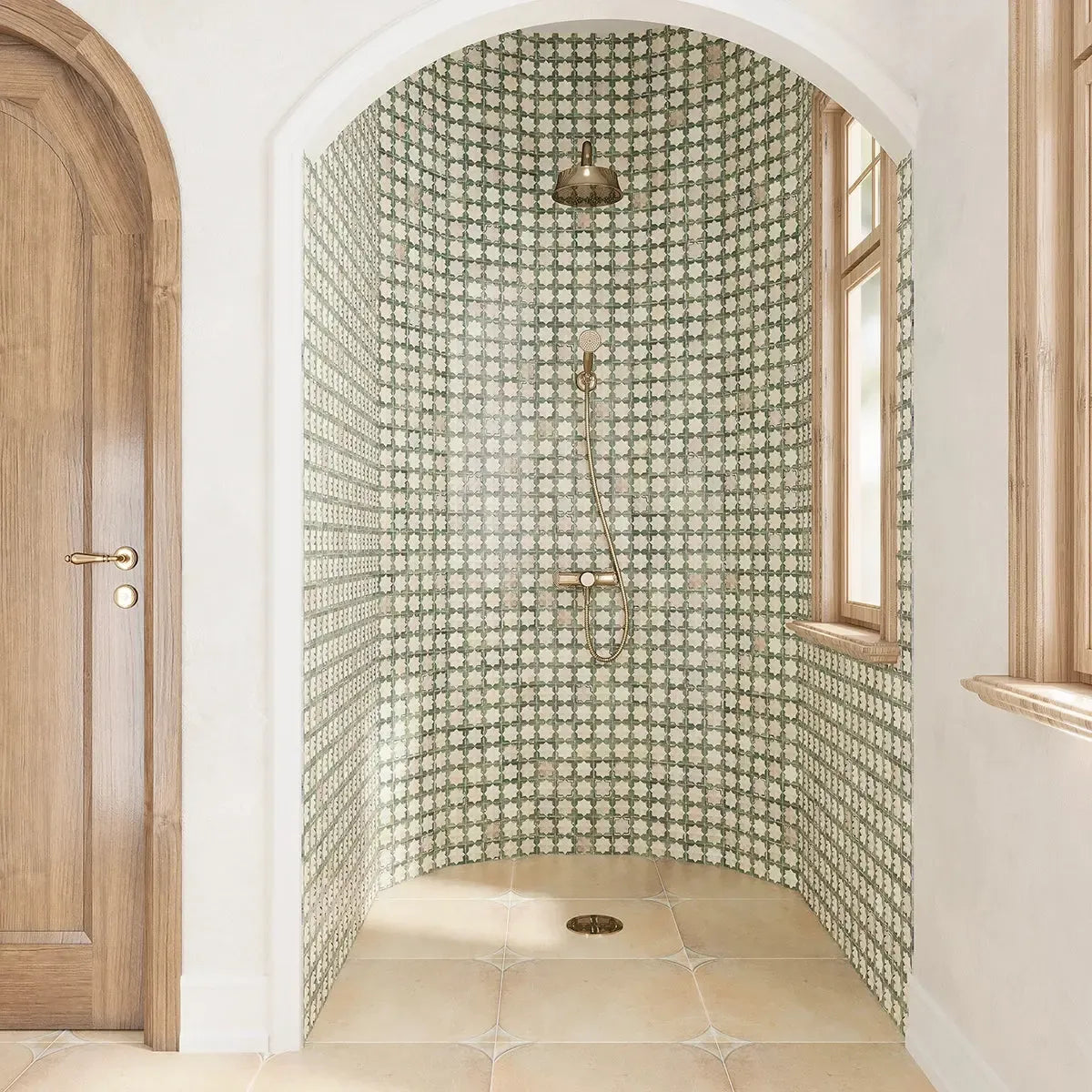 Sultana Celeste Green Porcelain Tile 12x22 | Tile Club