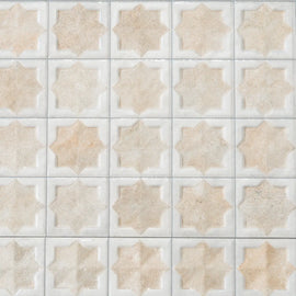 Sultana Celeste White Porcelain Tile 12x22 Sample