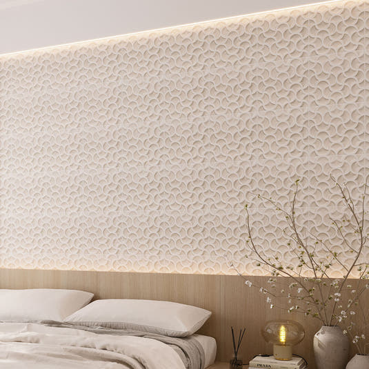 Sultana Mesh Crema Porcelain Tile 13x13 | Tile Club