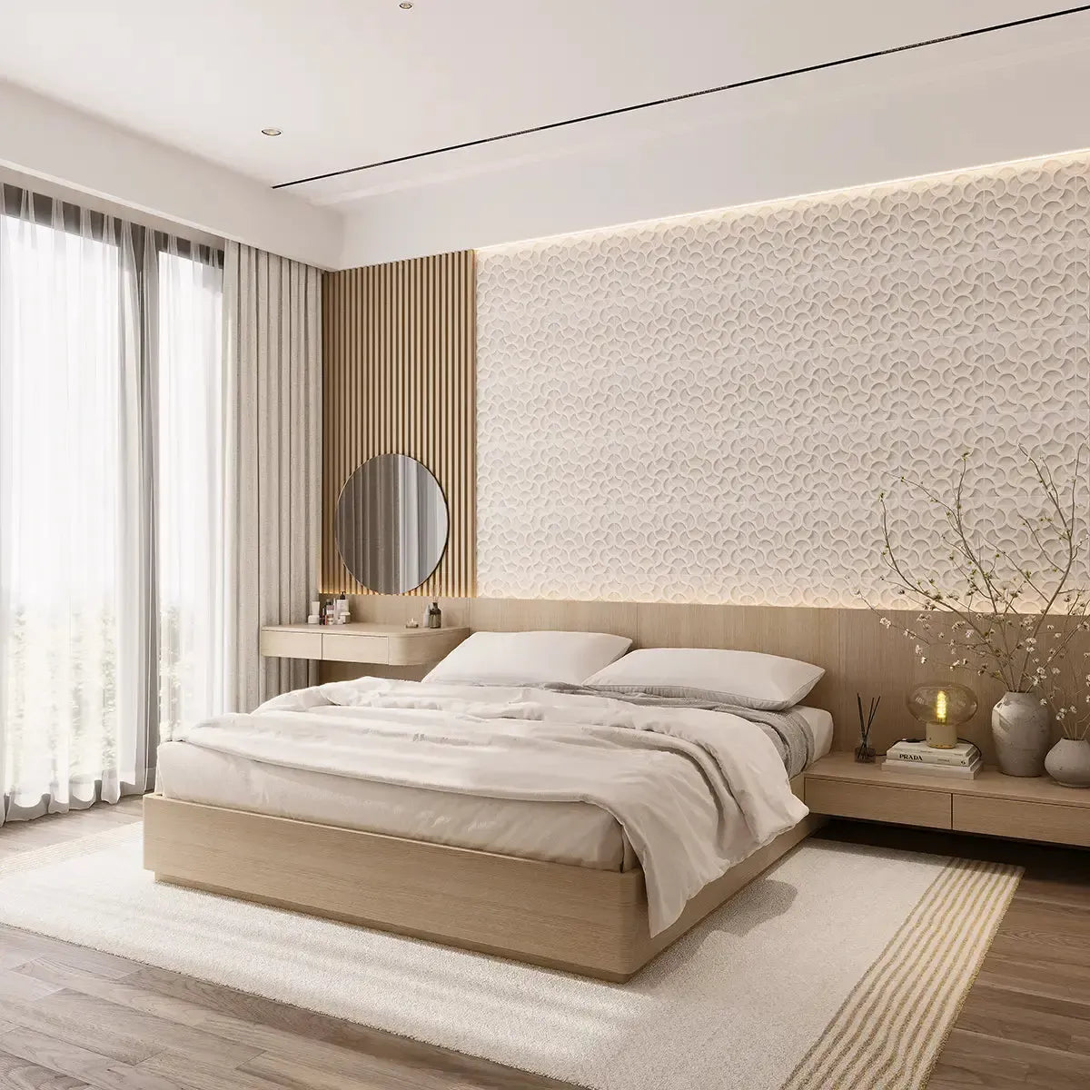 Sultana Mesh Crema Porcelain Tile 13x13 | Tile Club