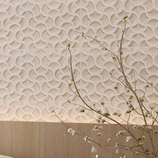 Sultana Mesh Crema Porcelain Tile 13x13 | Tile Club